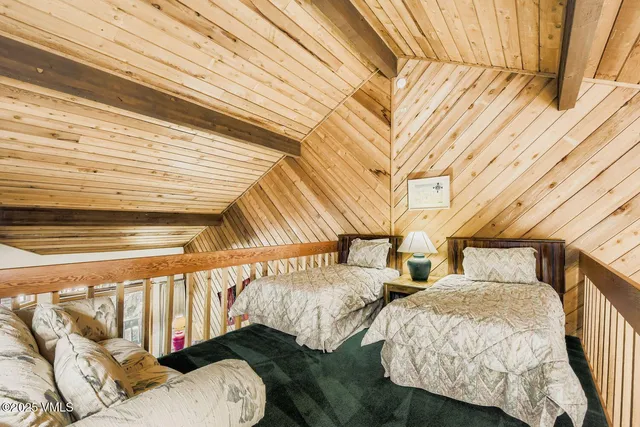 a view of balcony with wooden floor