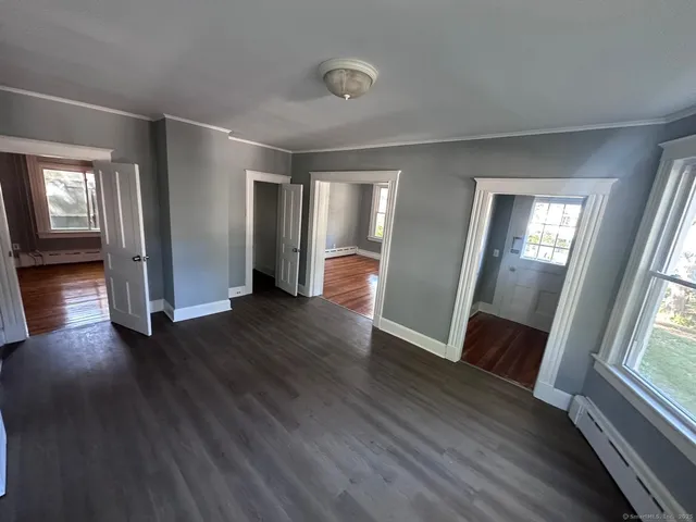 a view of livingroom with hardwood and hardwood floor