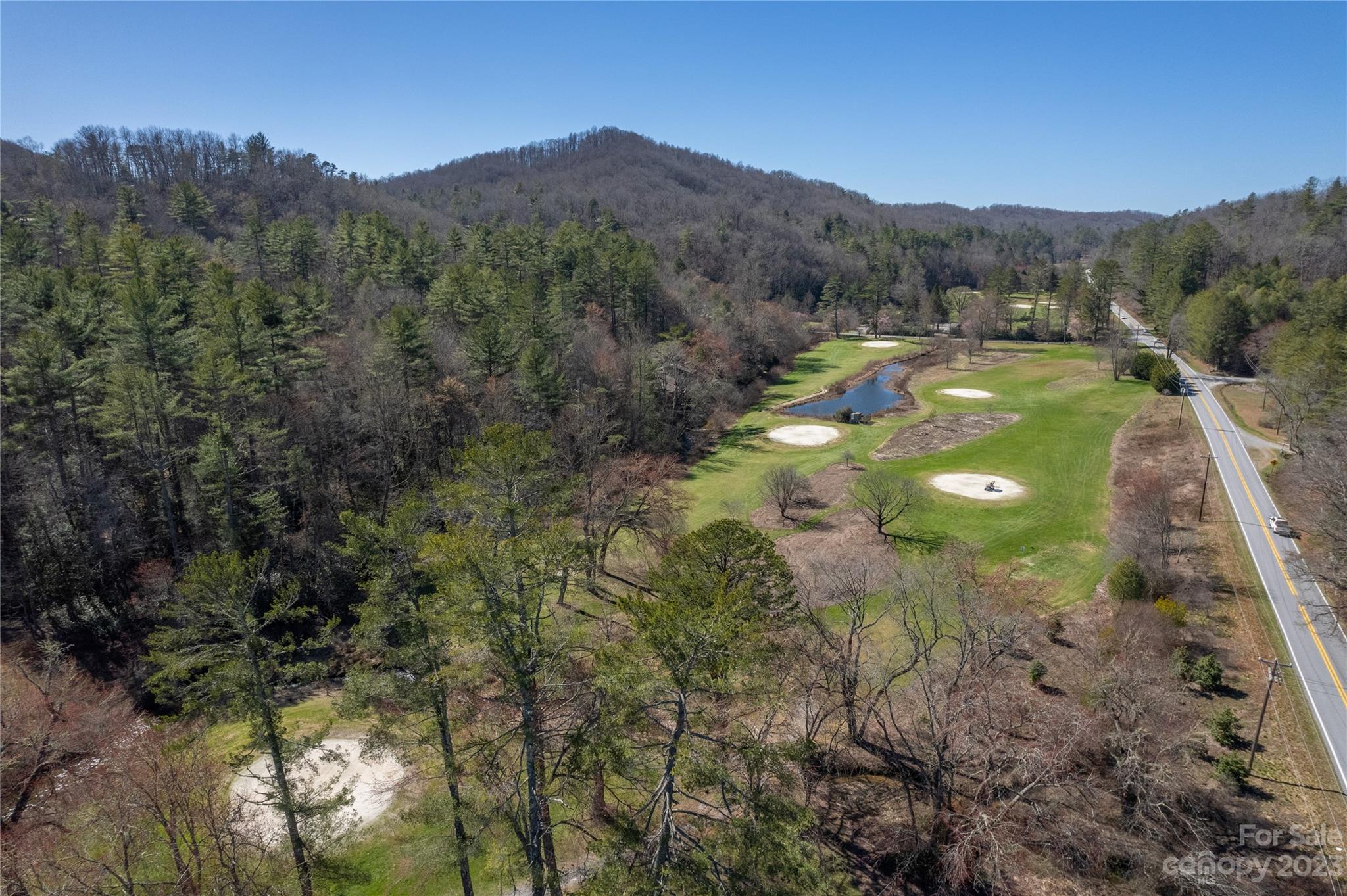 853 Cardinal Road Brevard, NC 28712 - Photo 28 of 28 a view of a backyard with green space