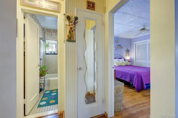 a view of a living room