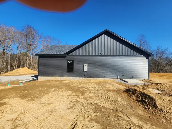 a house view with a outdoor space