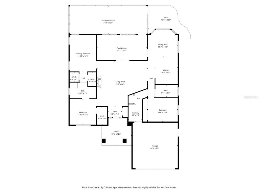2321 Terrace View Lane Spring Hill, FL 34606 - Photo 5 of 41 a picture of floor plan