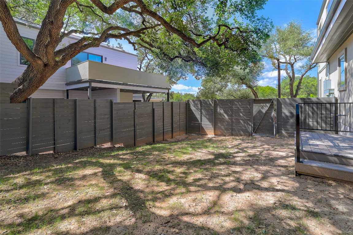 3208 Clawson Road, Unit 4A Austin, TX 78704 - Photo 28 of 28 a yard with a trees