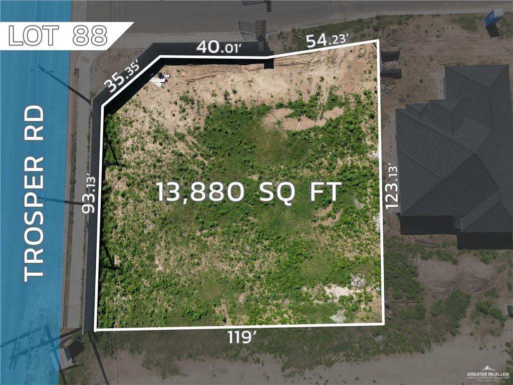 a view of a sign in a room