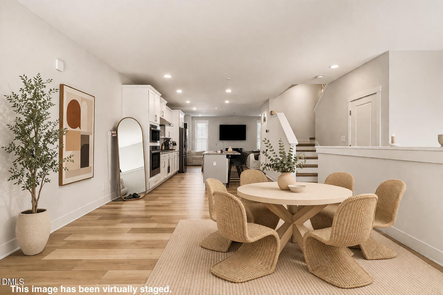 11549 Helmond Way, Unit 115 Raleigh, NC 27617 - Photo 2 of 25 staged dinette area