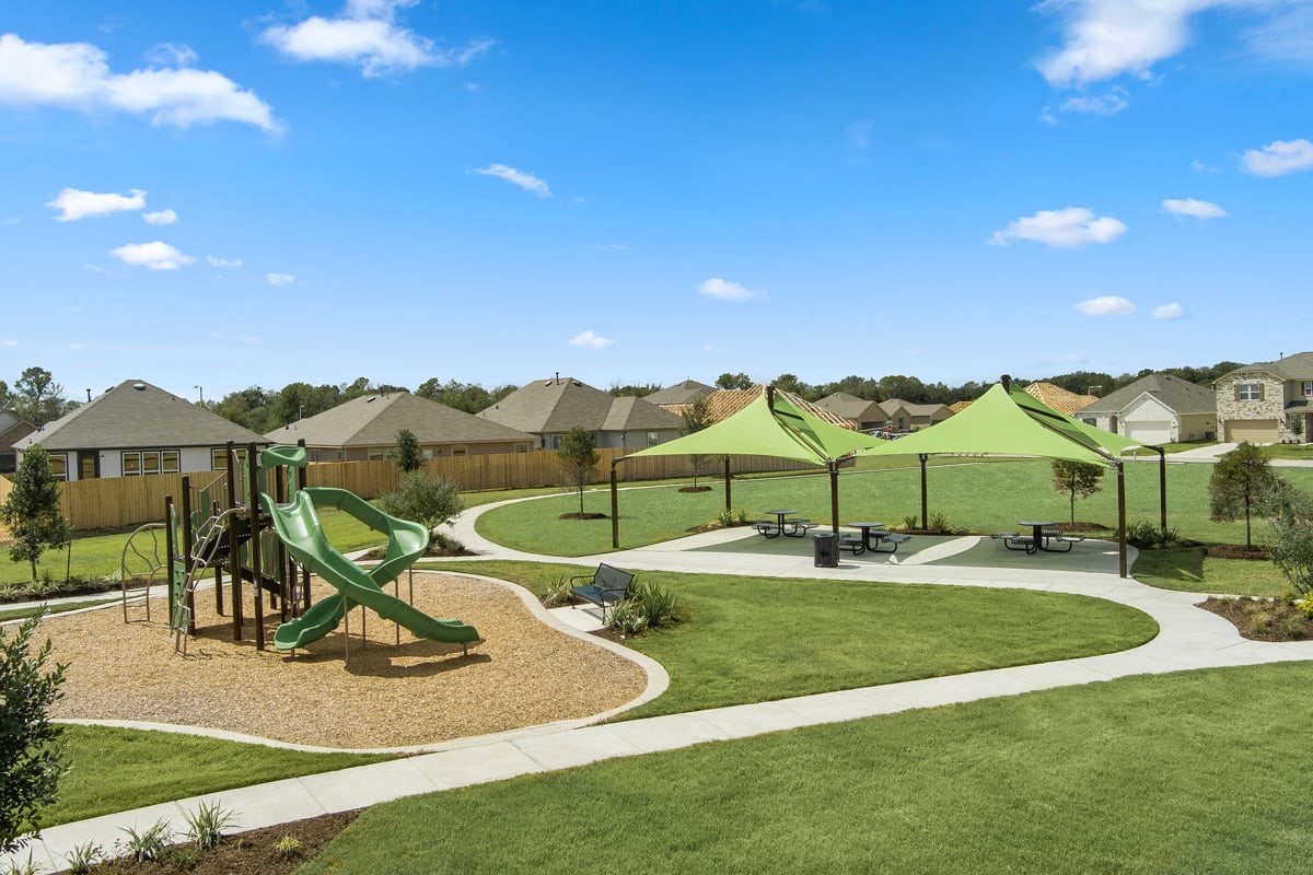 745 Imperial Loop Alvin, TX 77511 - Photo 27 of 29 a view of a playground with basketball court
