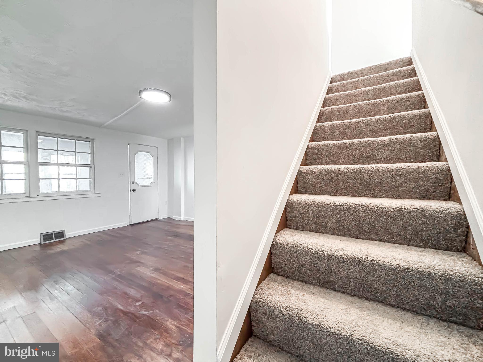 414 Avondale Road Dundalk, MD 21222 - Photo 11 of 33 a view of staircase with white walls