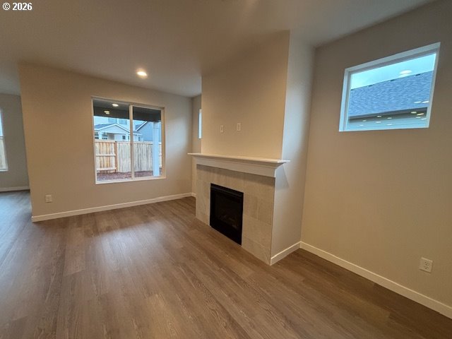 1585 Young Street Lafayette, OR 97127 - Photo 7 of 23 a view of an empty room with wooden floor and a window