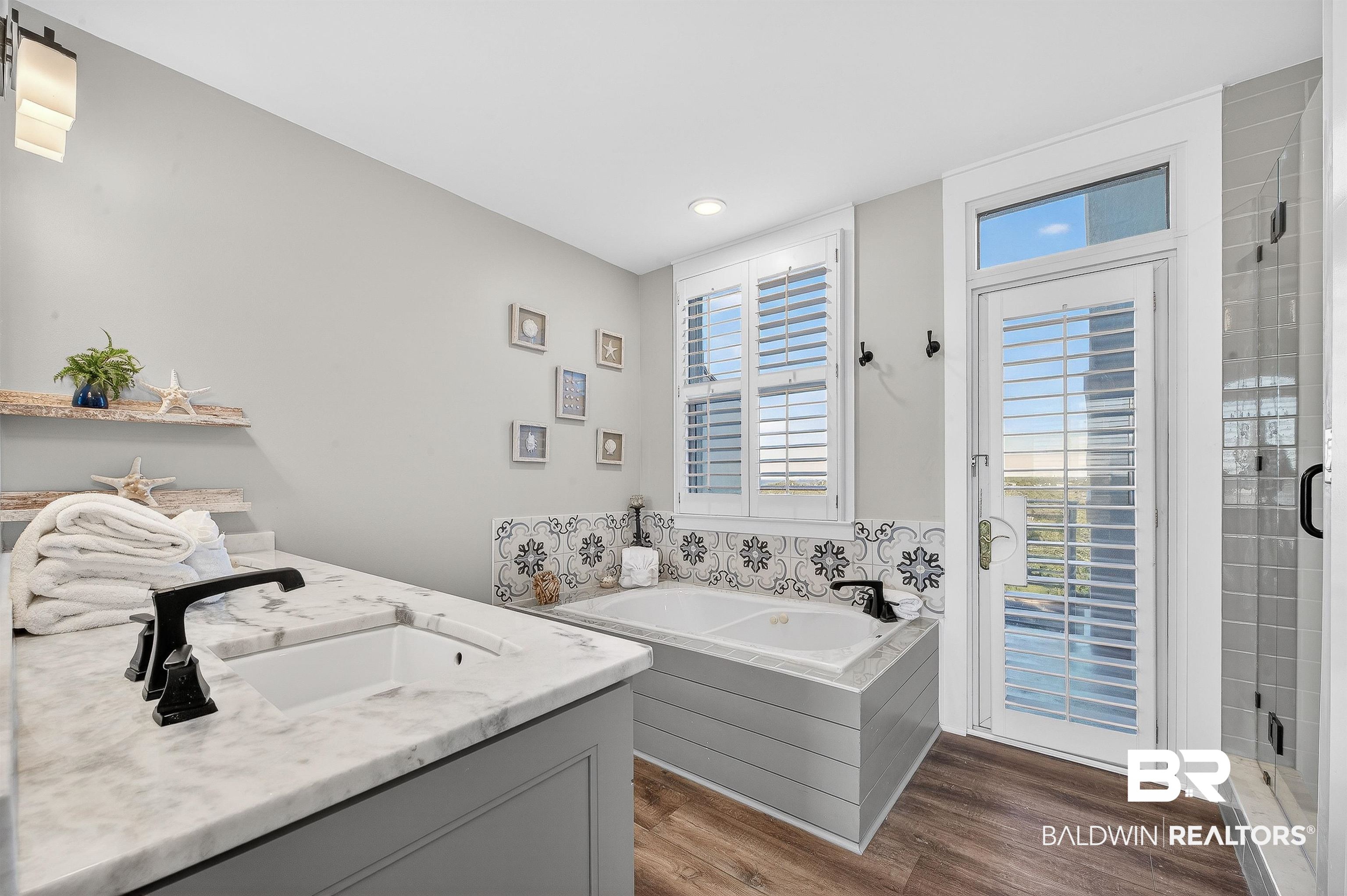 815 Plantation Road, Unit 604 Gulf Shores, AL 36542 - Photo 47 of 86 Ensuite Bath - King Bedroom 1