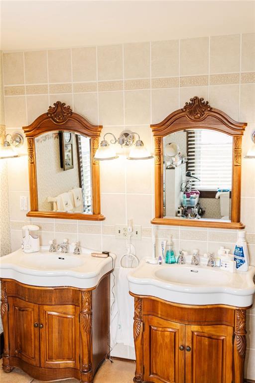 1898 Schellsburg Road Claysburg, PA 16625 - Photo 26 of 50 a bathroom with a sink and a mirror