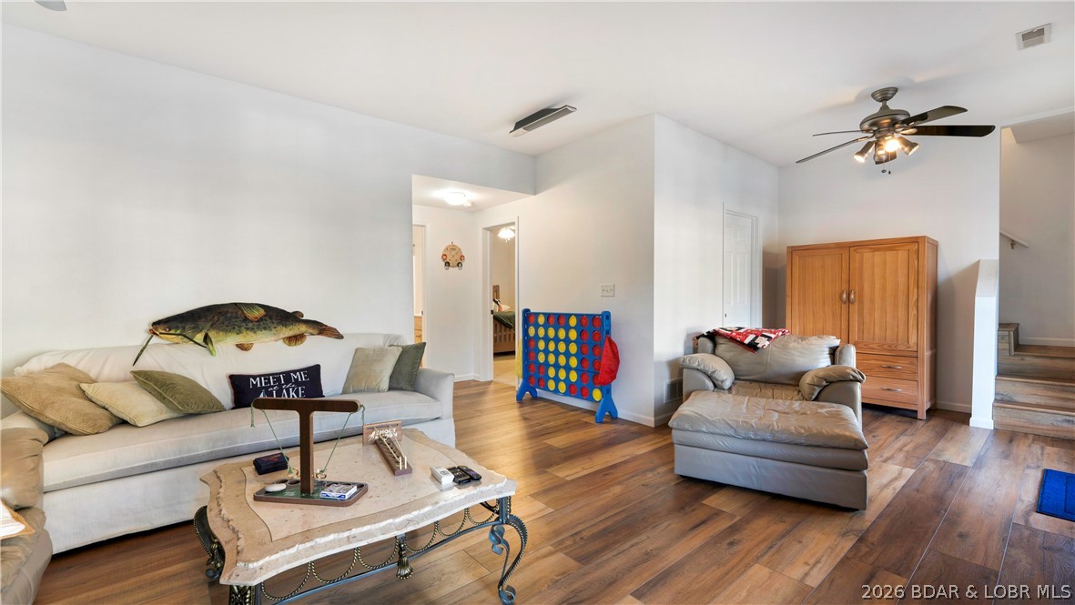 1453 Ginger Road Lake Ozark, MO 65049 - Photo 26 of 46 Lower level features wood floors and easy access t