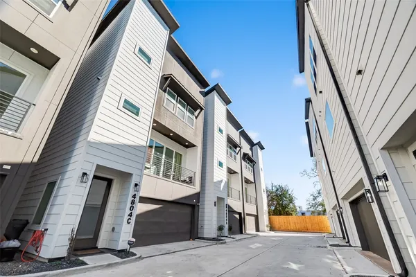 a front view of a house with staircase