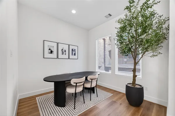 a view of a livingroom with furniture and window