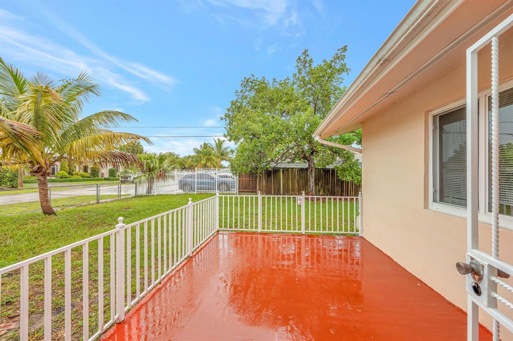 Palmetto Estates Miami, FL 33157 - Photo 18 of 48 a view of balcony with wooden floor and outdoor space