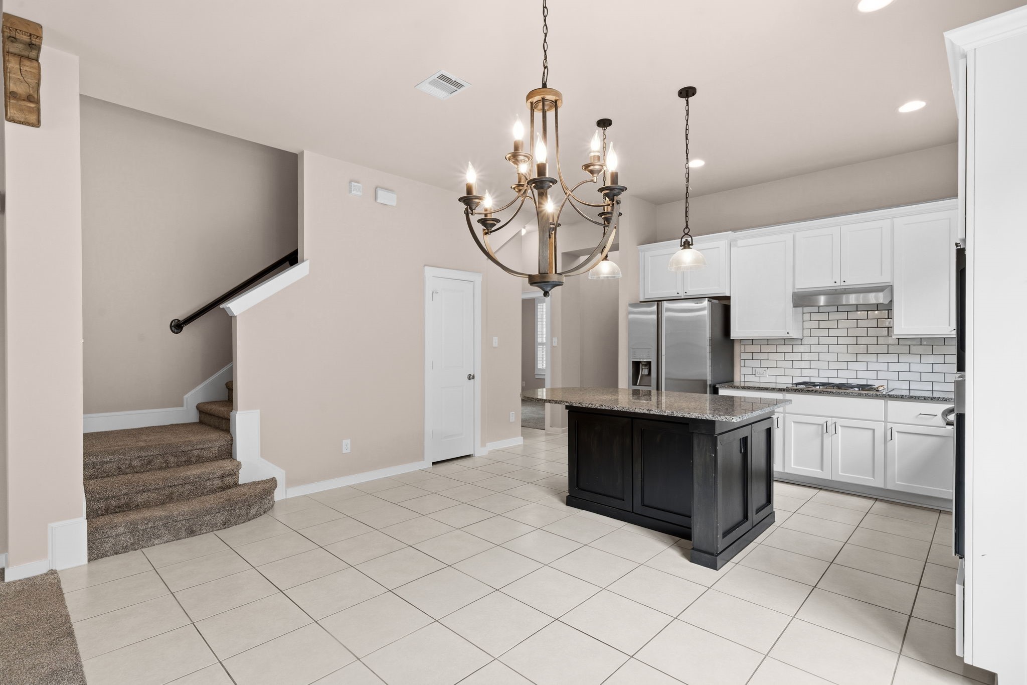17019 Seminole Ridge Drive Cypress, TX 77433 - Photo 14 of 48 Opposite view of this spacious open dining area flowing seamlessly into the updated kitchen.