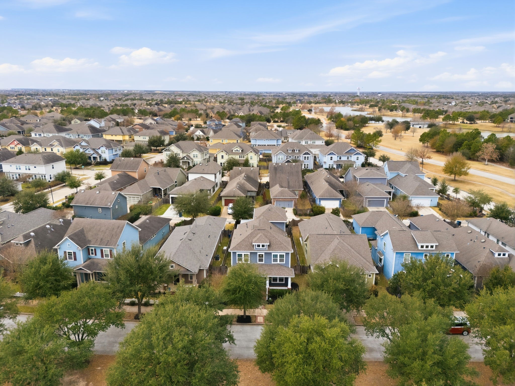 17019 Seminole Ridge Drive Cypress, TX 77433 - Photo 39 of 48 Aerial view from front of home.