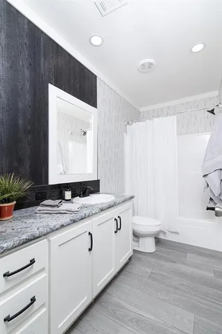 a room with storage and utility