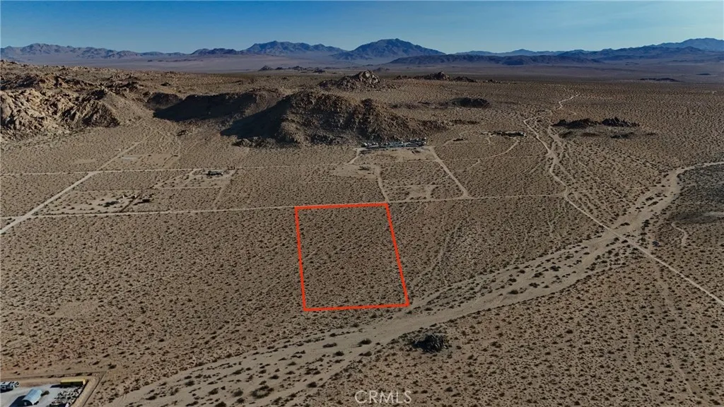 764 Rabbit Springs Lucerne Valley, CA 92356 - Photo 2 of 7 Red boundary lines on pictures are an estimate and for marketing purposes only. Buyer to verify all aspects of this property including, but not limited to utilities, assessments, boundaries, usage, access, and zoning to satisfy themselves.