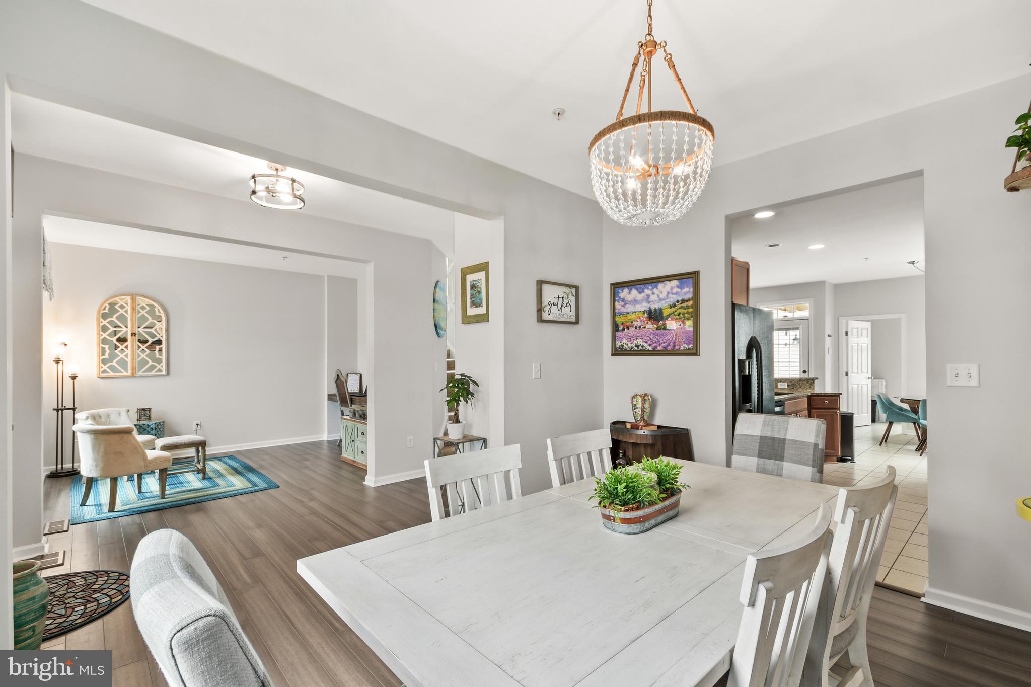 2118 Caisson Road Frederick, MD 21702 - Photo 2 of 64 1st level features bamboo flooring/custom lighting