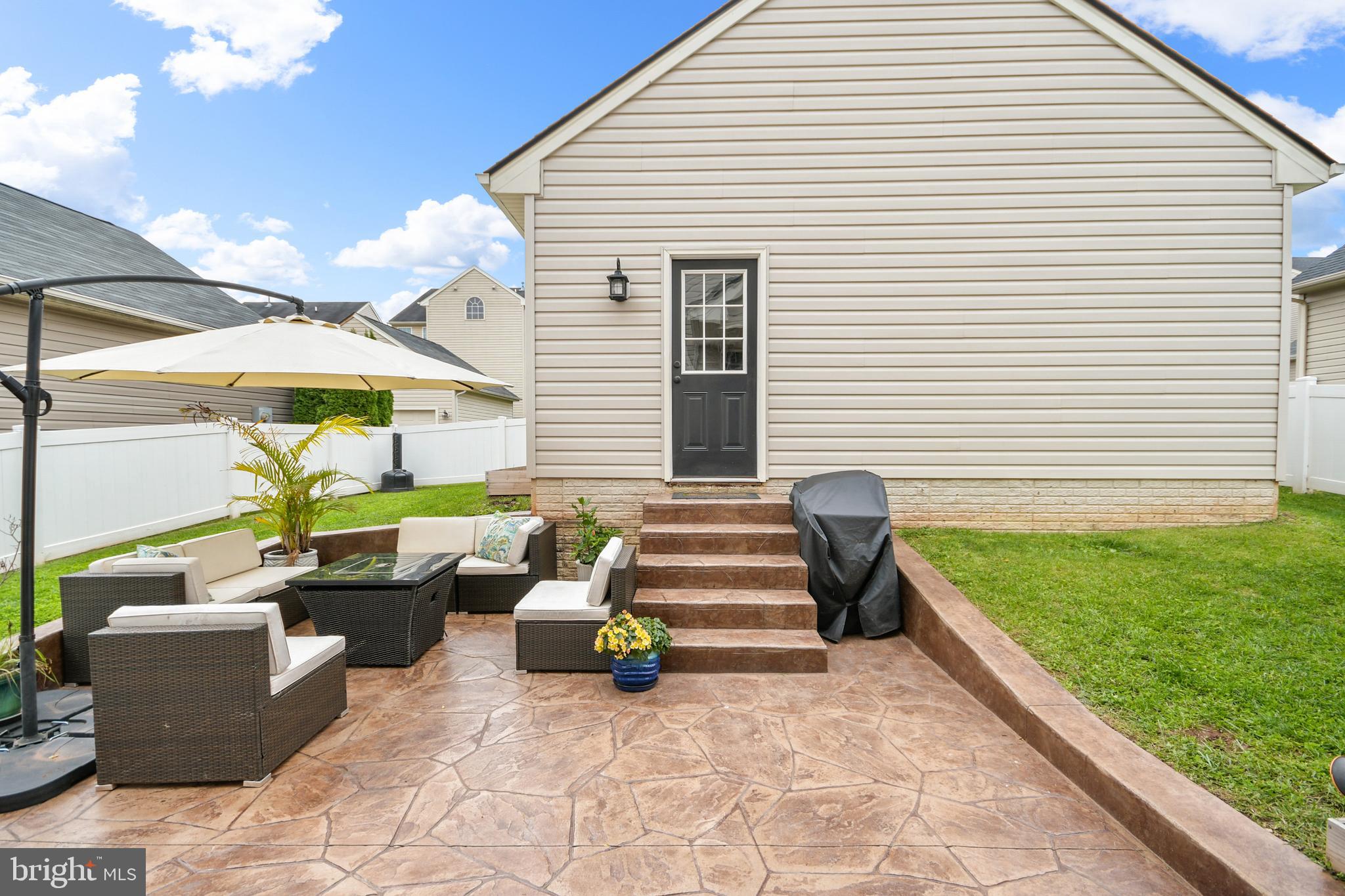 2118 Caisson Road Frederick, MD 21702 - Photo 7 of 64 Fully fenced back yard and custom patio