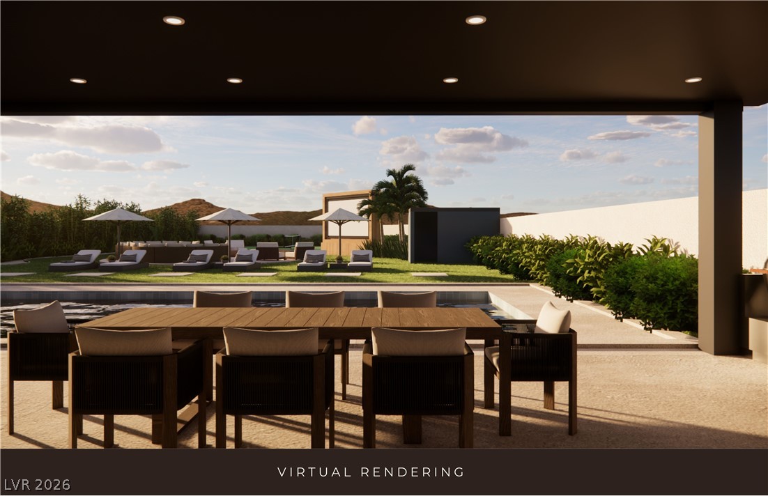 153 Montevallo Bnd Street Henderson, NV 89015 - Photo 3 of 65 View of patio / terrace