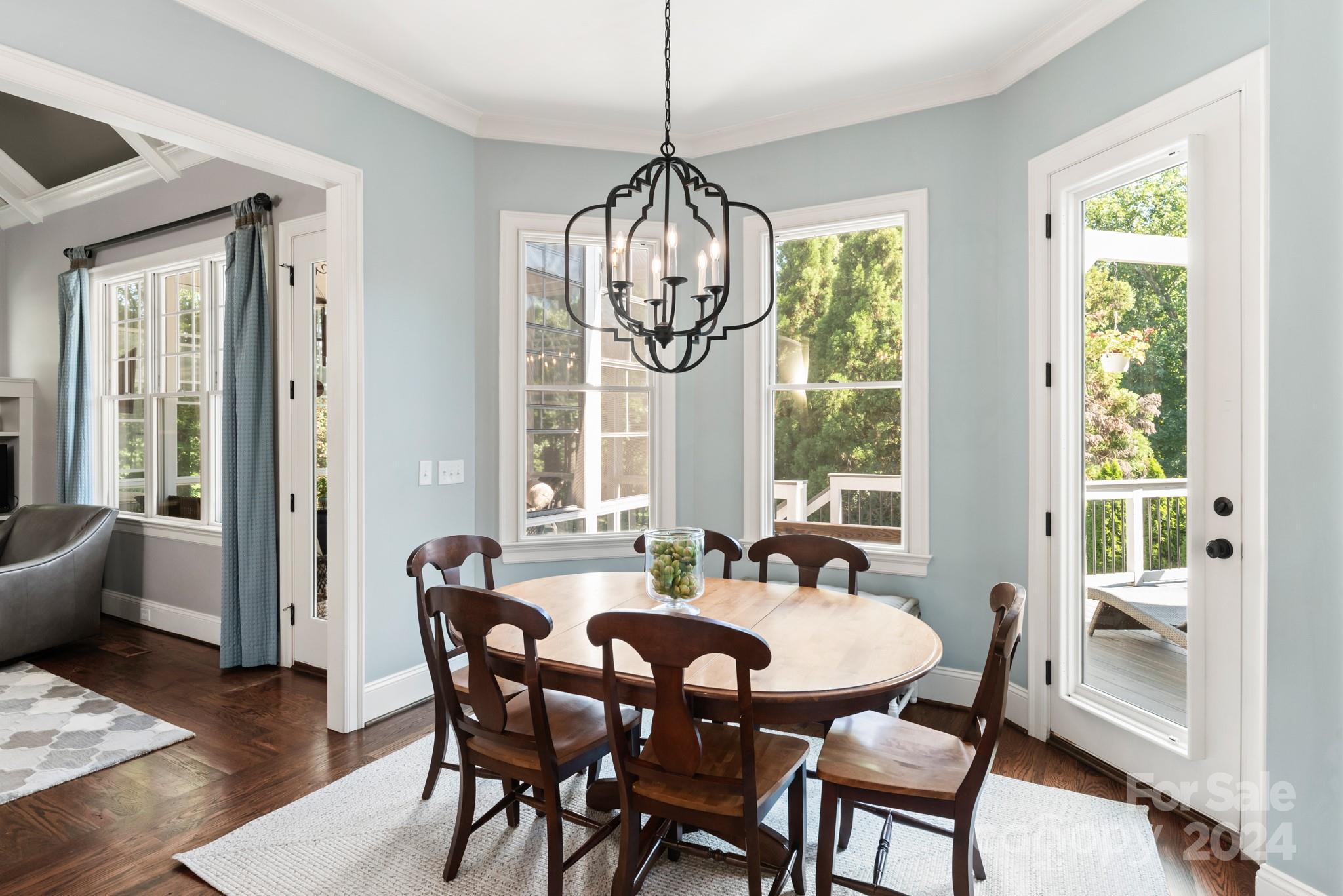 238 Horton Grove Road Fort Mill, SC 29715 - Photo 16 of 47 a view of a dining room with furniture window and outside view