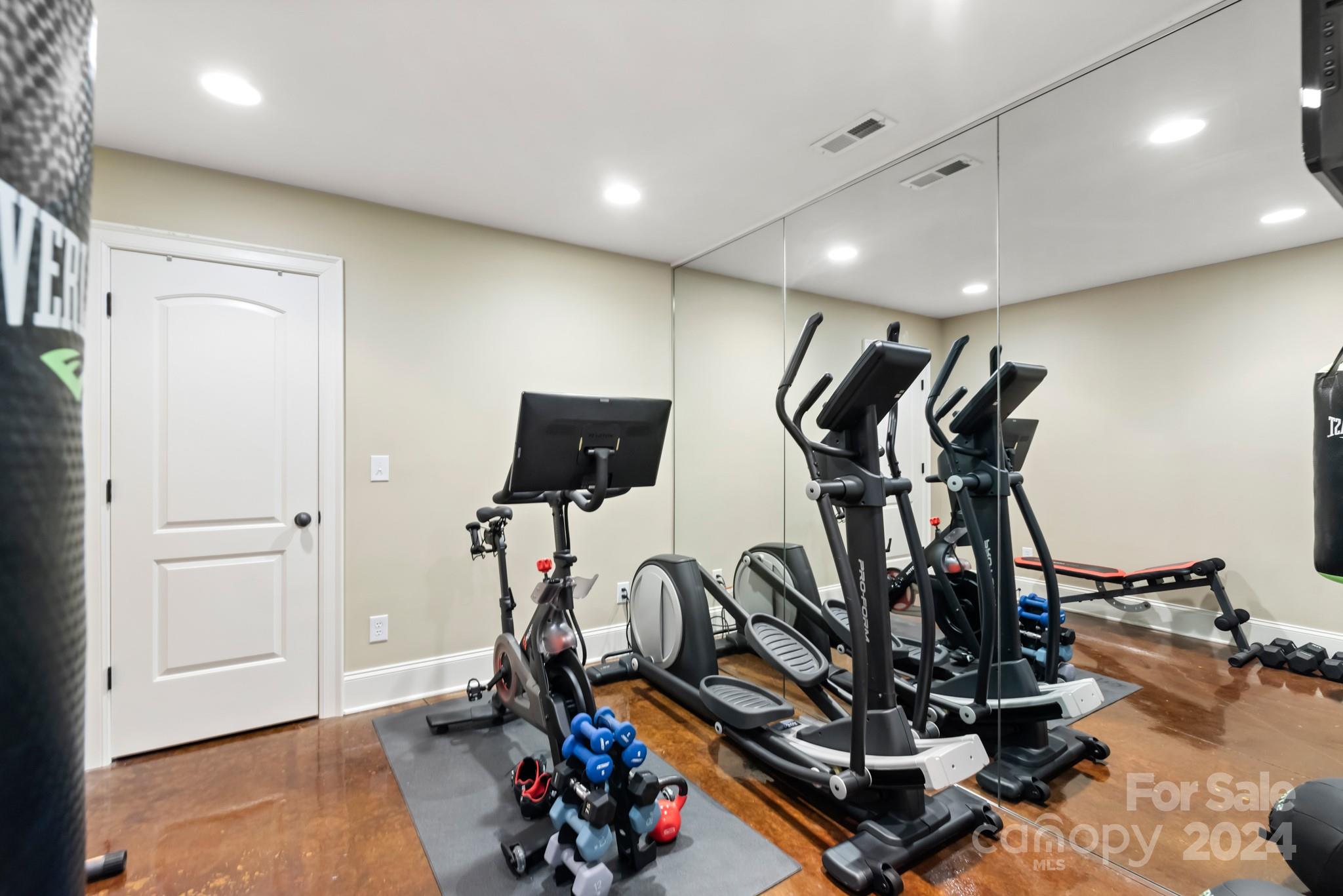 238 Horton Grove Road Fort Mill, SC 29715 - Photo 35 of 47 a view of a room with gym equipment