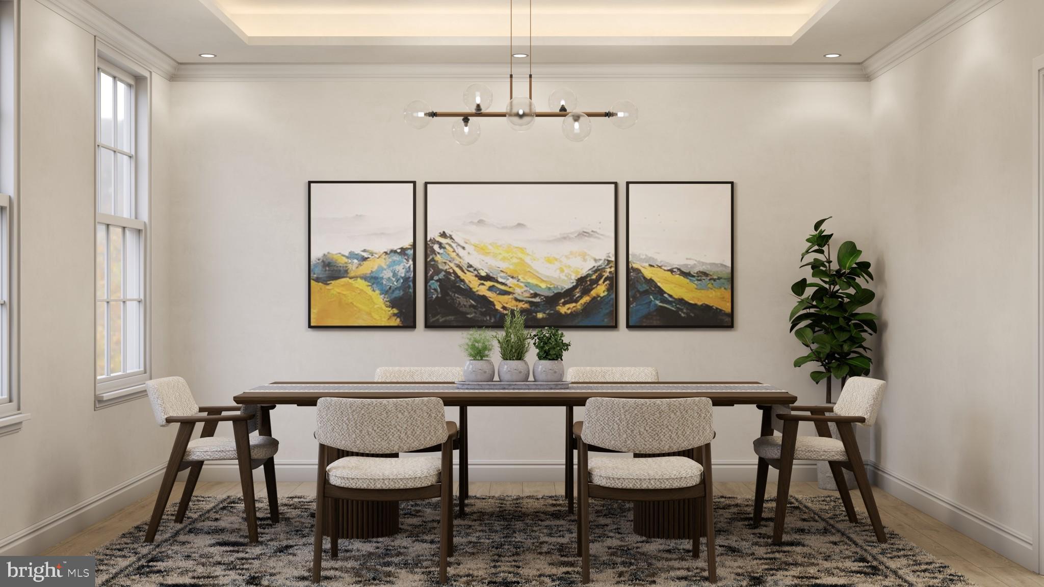 13 Beaver Avenue Mount Laurel, NJ 08054 - Photo 8 of 14 a view of a dining room with furniture and chandelier
