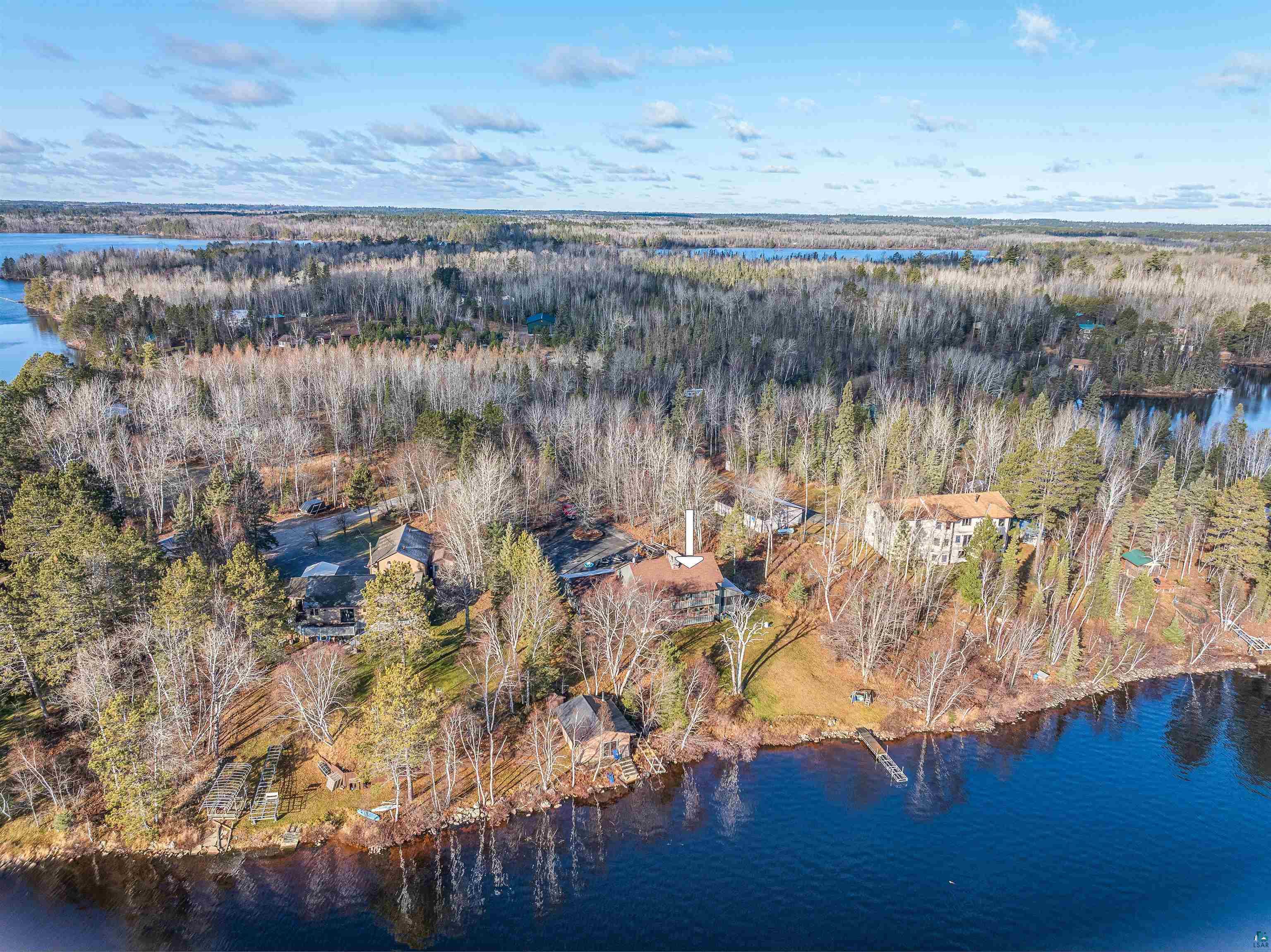 2641 Priest Point Road Ely, MN 55731 - Photo 38 of 38 Bird's eye view of a large body of water and a forest