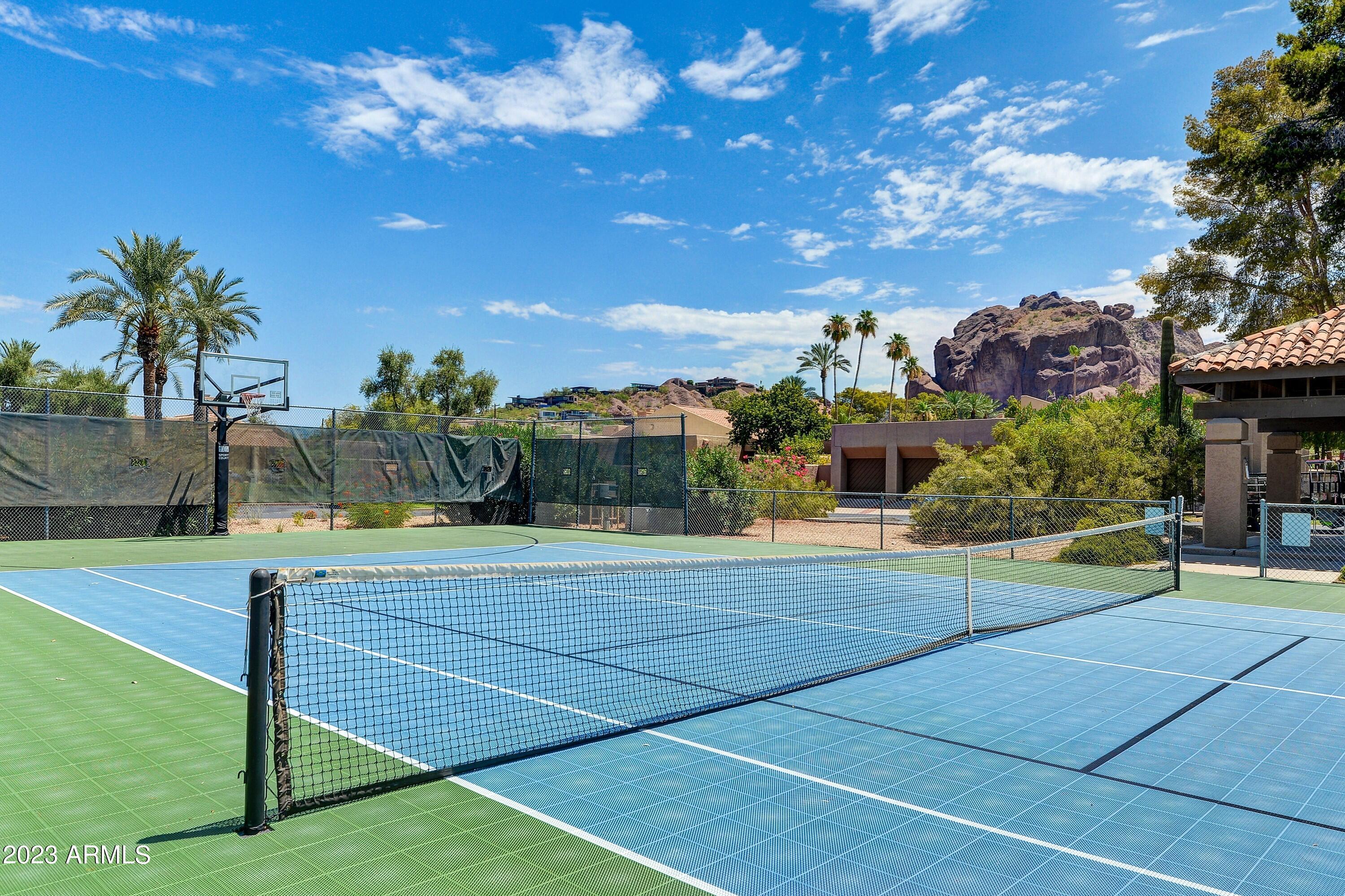 4436 East Camelback Road, Unit 36 Phoenix, AZ 85018 - Photo 29 of 34 029_Neighborhood Tennis Courts