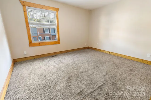 a backyard of a house