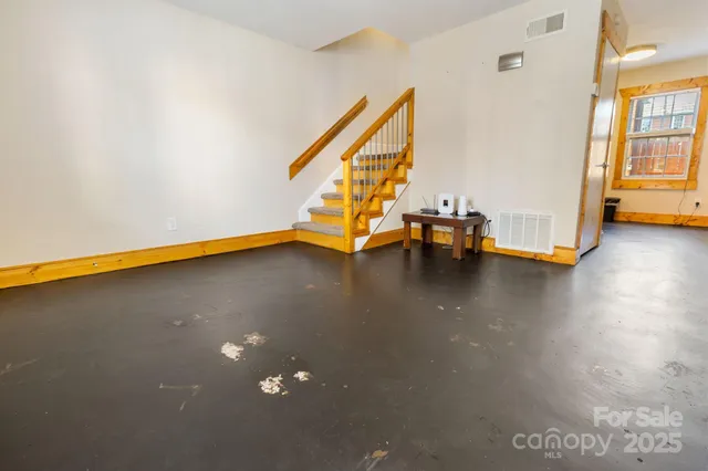 a view of an empty room with window