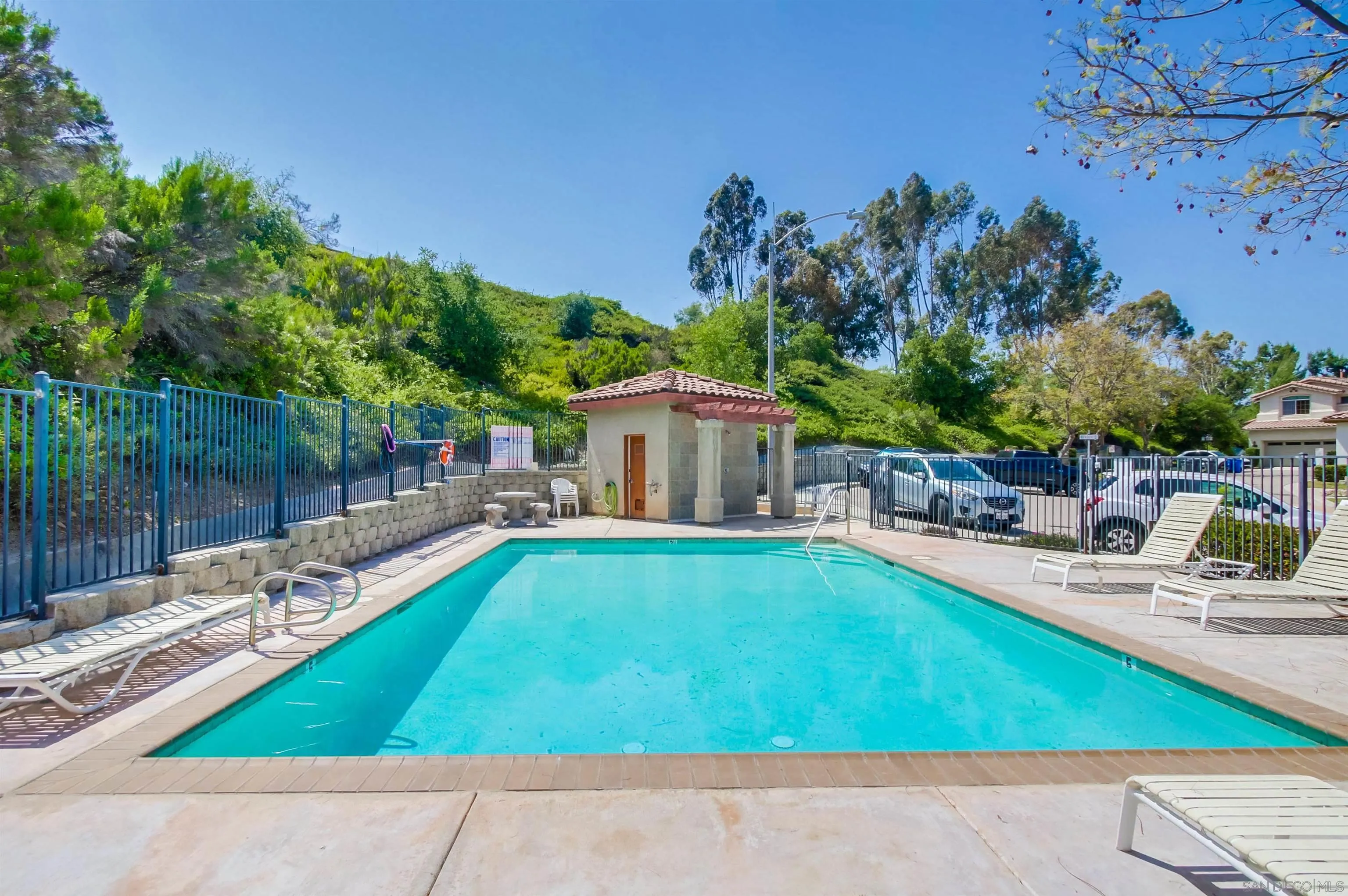 8535 Elliot Lane Santee, CA 92071 - Photo 41 of 43 a view of a swimming pool with a patio