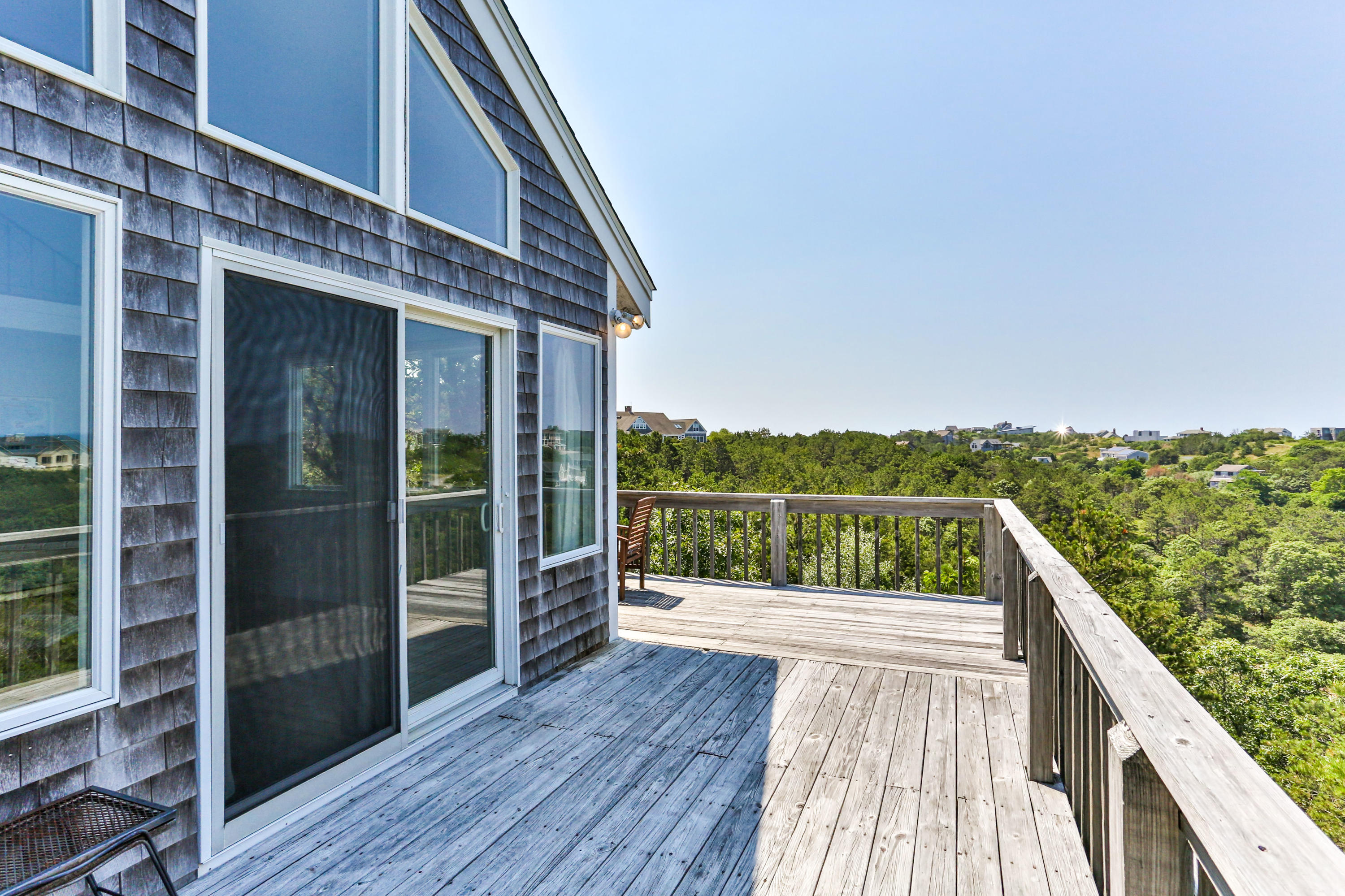 5 High Ridge Road Truro, MA 02666 - Photo 15 of 45 a view of balcony with couch