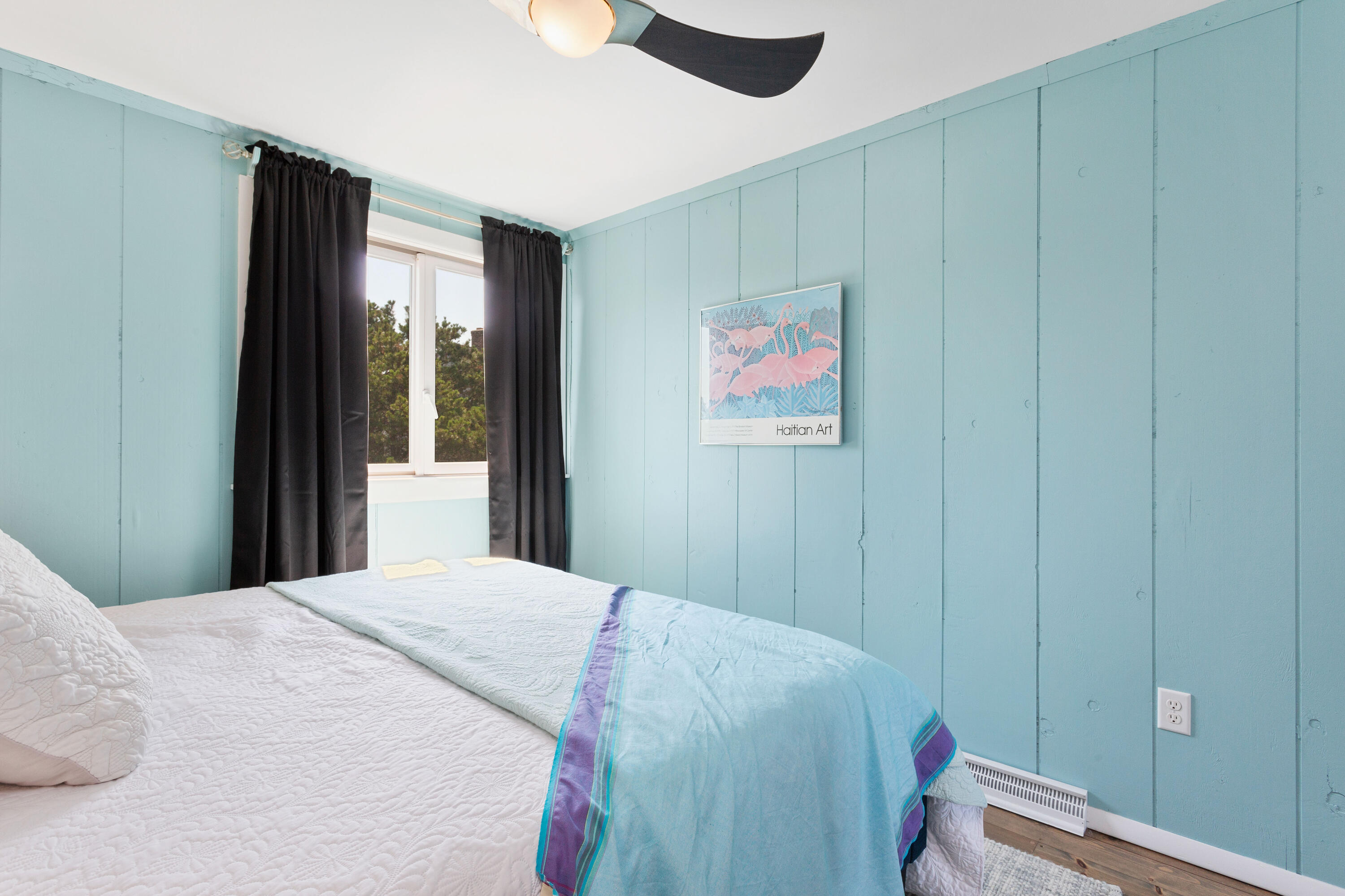 5 High Ridge Road Truro, MA 02666 - Photo 28 of 45 a bedroom with a bed and a window