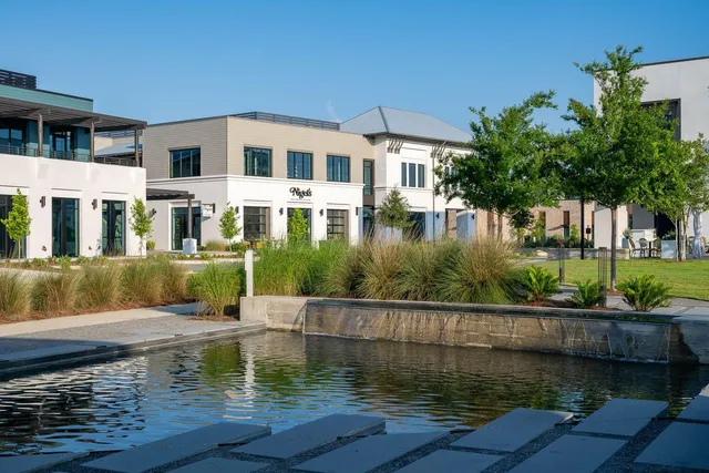 a view of a lake with a house