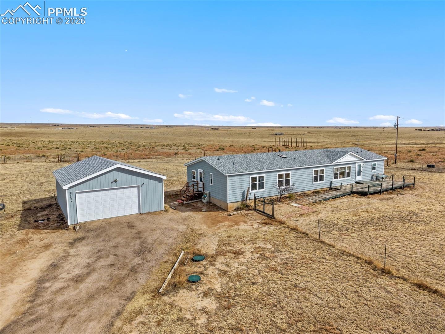 Front of Home with Oversized 2 Car Garage