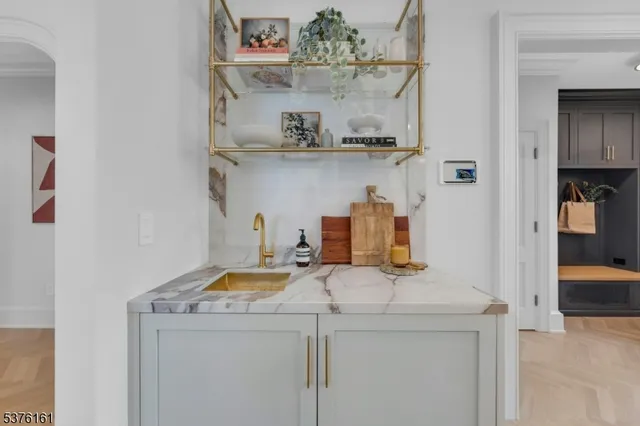 a view of front door