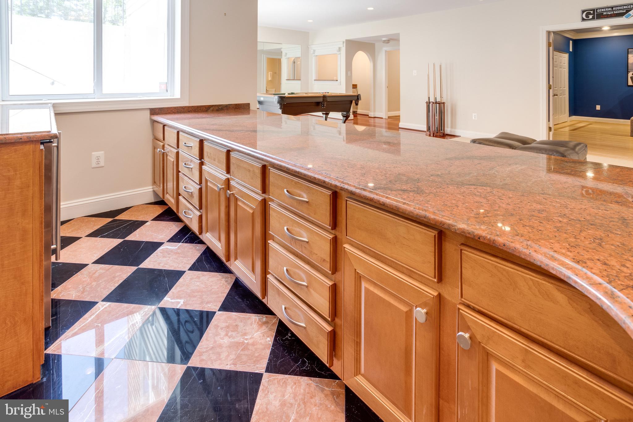 7111 Granberry Way Springfield, VA 22151 - Photo 59 of 84 Granite bar with tons of storage