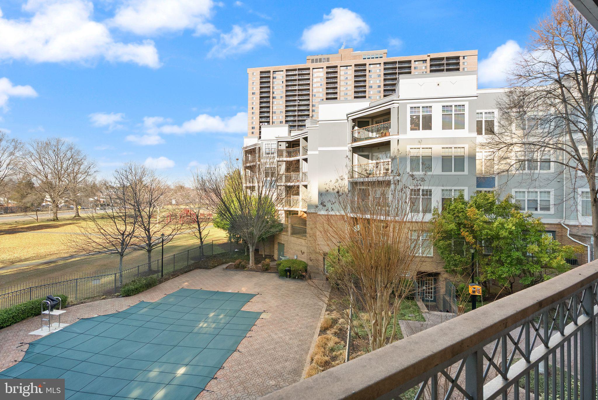 5565 Seminary Road, Unit 209 Falls Church, VA 22041 - Photo 25 of 34 a view of a building from a balcony