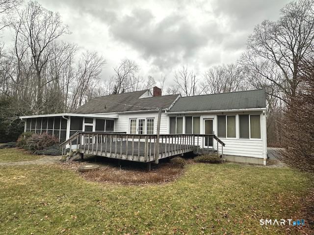 609 Water Street Canterbury, CT 06331 - Photo 3 of 27 front view of a house with a yard