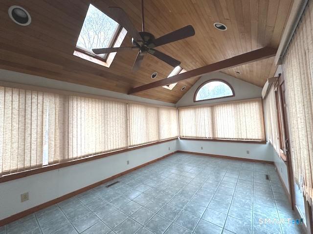 609 Water Street Canterbury, CT 06331 - Photo 10 of 27 a view of an empty room with a window and chandelier
