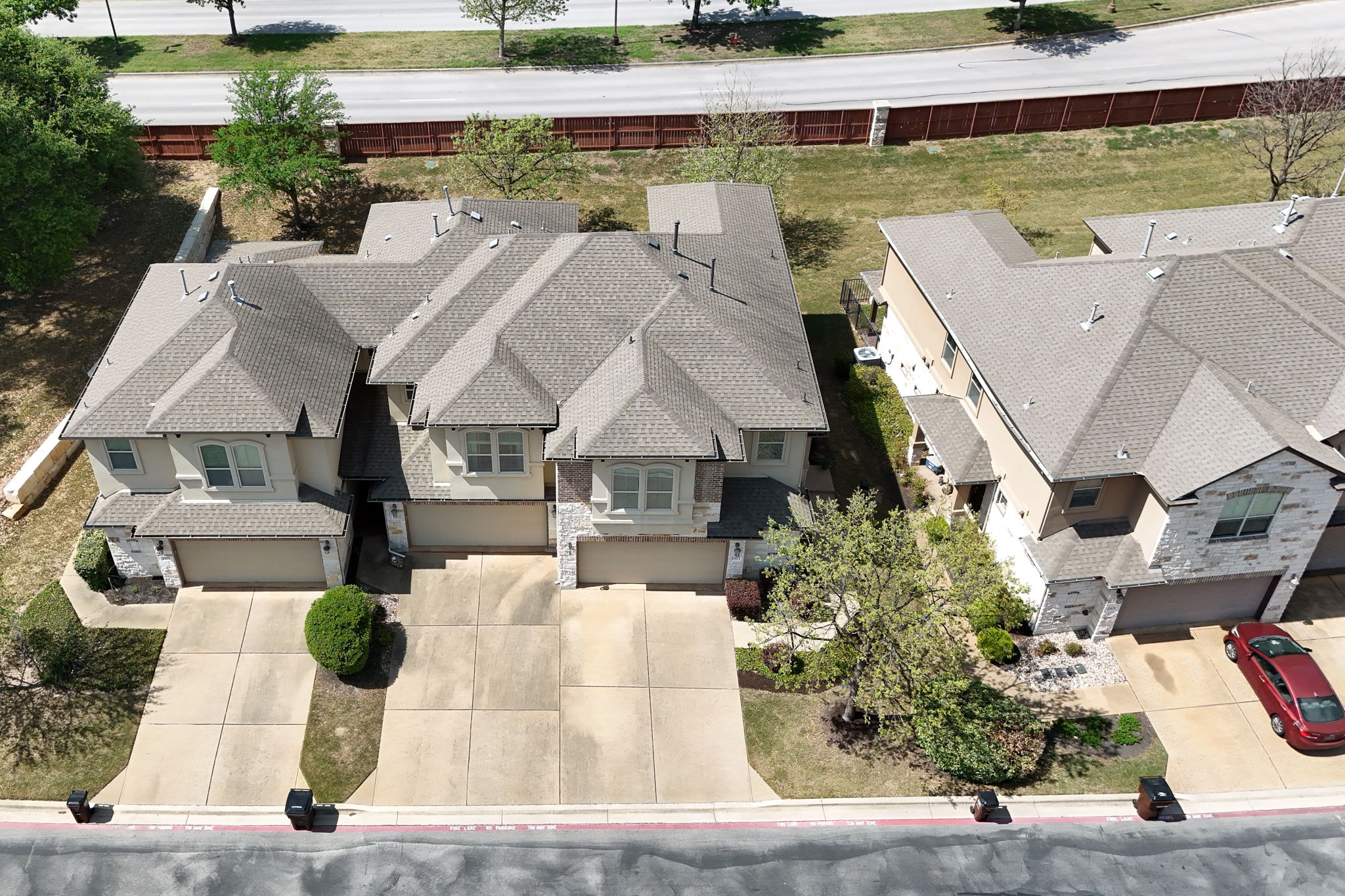 14001 Avery Ranch Boulevard, Unit 1703 Austin, TX 78717 - Photo 27 of 34 Aerial View - Front of Home