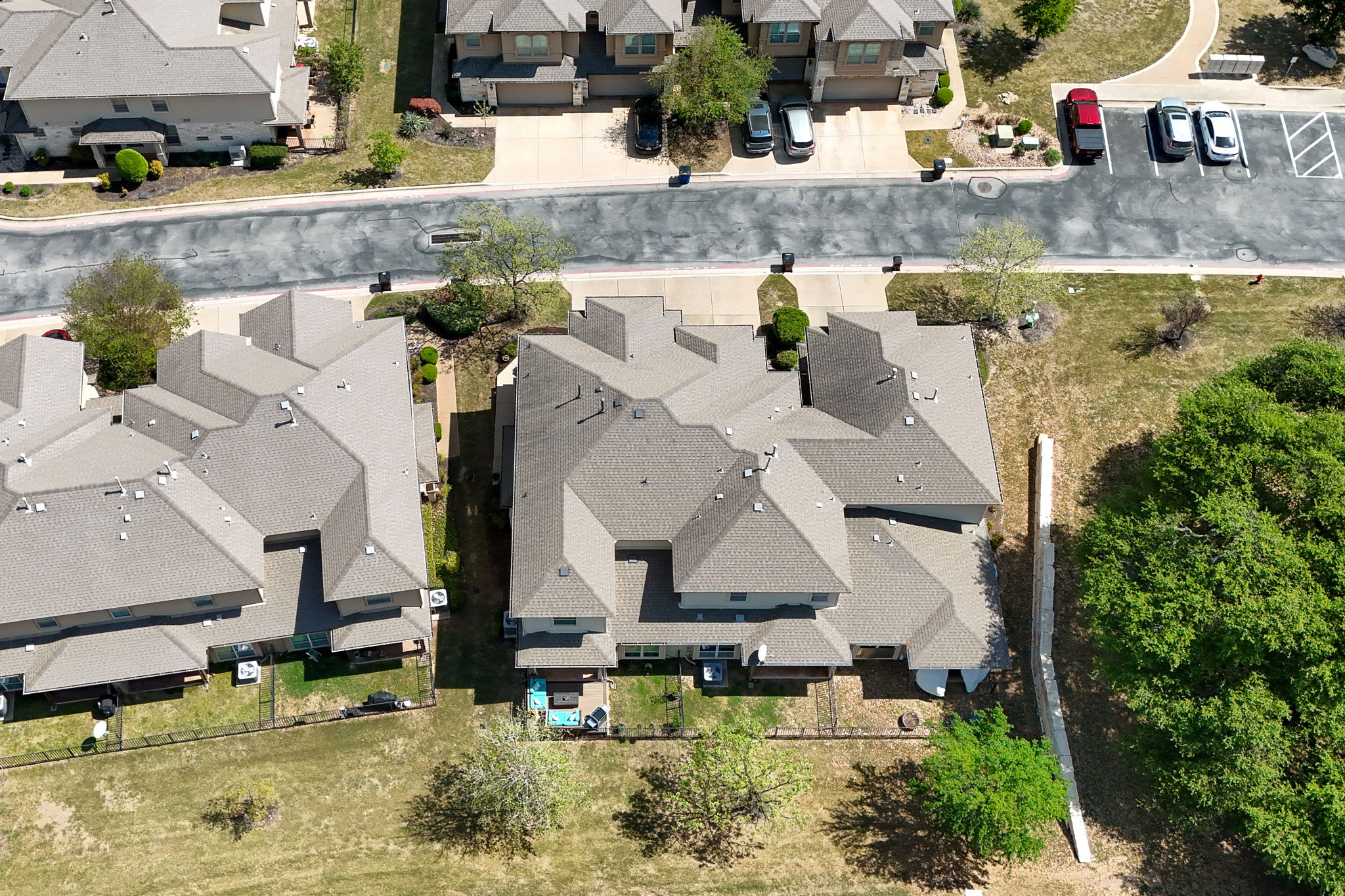 14001 Avery Ranch Boulevard, Unit 1703 Austin, TX 78717 - Photo 28 of 34 Aerial View - Back of Home