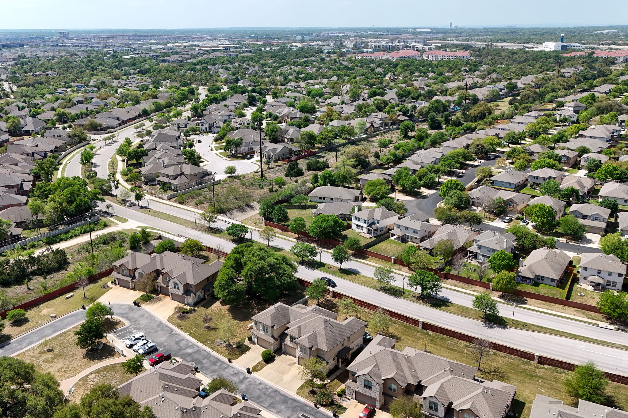 14001 Avery Ranch Boulevard, Unit 1703 Austin, TX 78717 - Photo 30 of 34 Aerial View of Home within Neighborhood