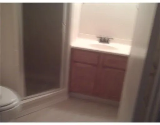 a bathroom with a window