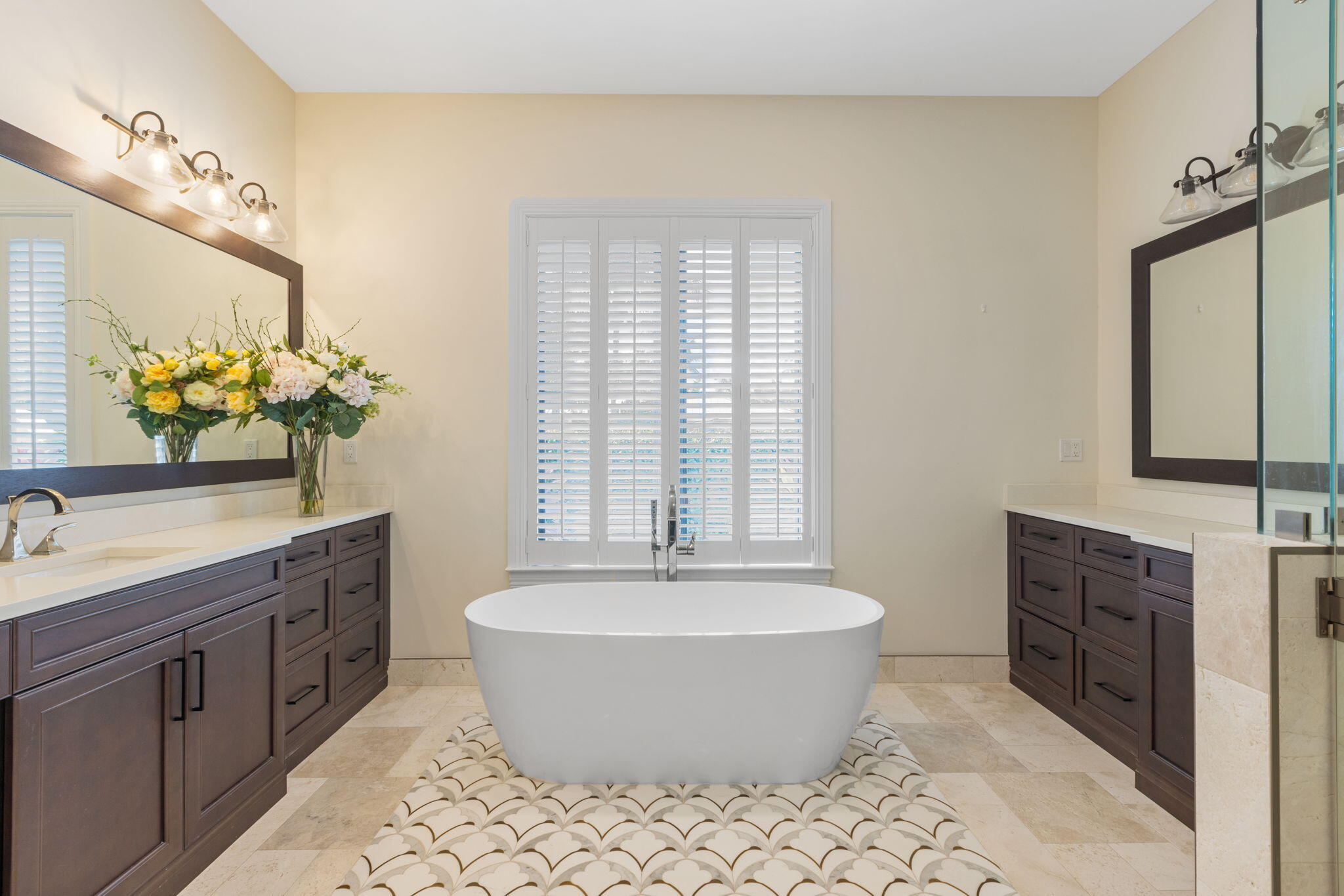 249 Edmor Road West Palm Beach, FL 33405 - Photo 21 of 49 a spacious bathroom with a bathtub sink and mirror