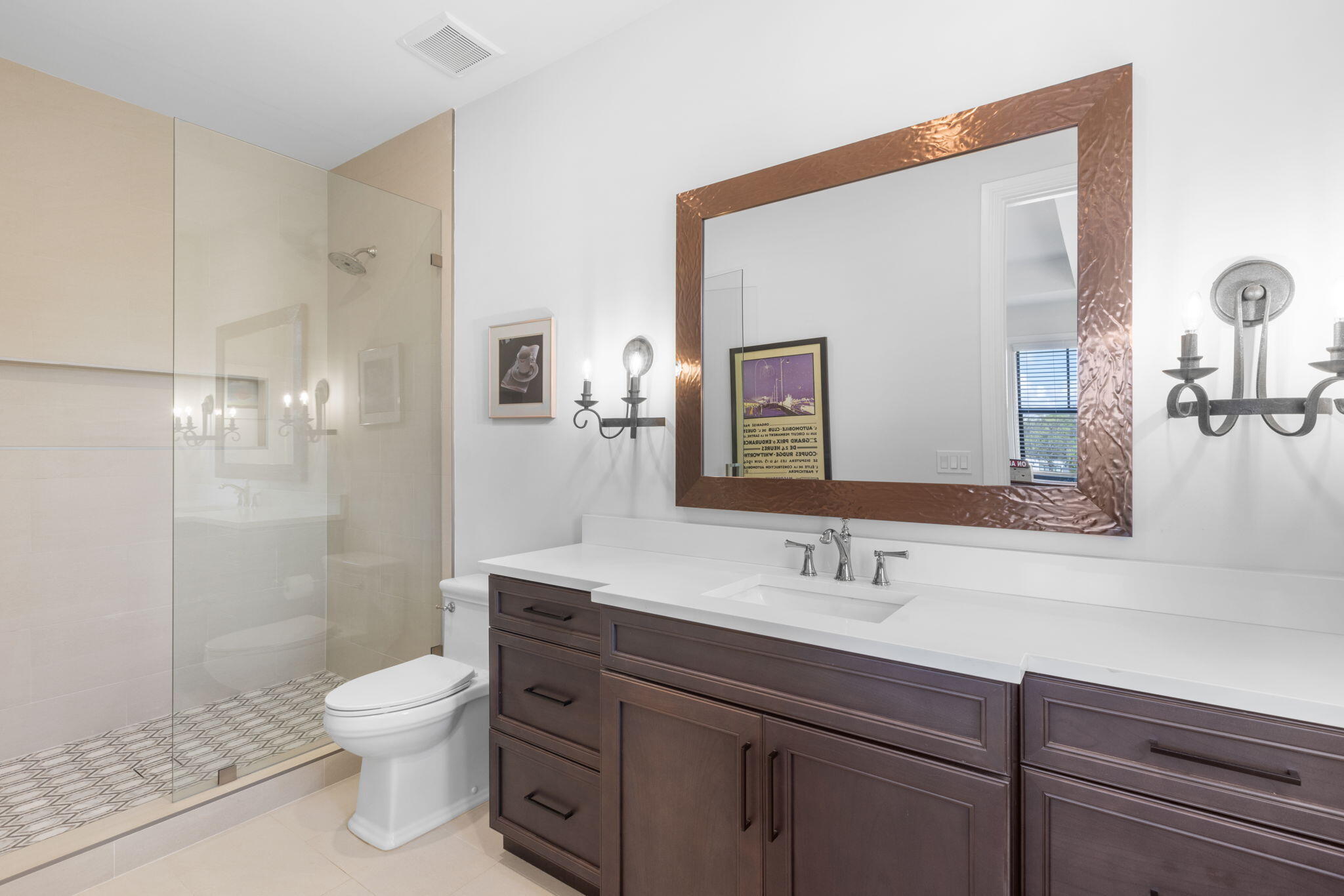 249 Edmor Road West Palm Beach, FL 33405 - Photo 27 of 49 a bathroom with a sink a toilet and shower