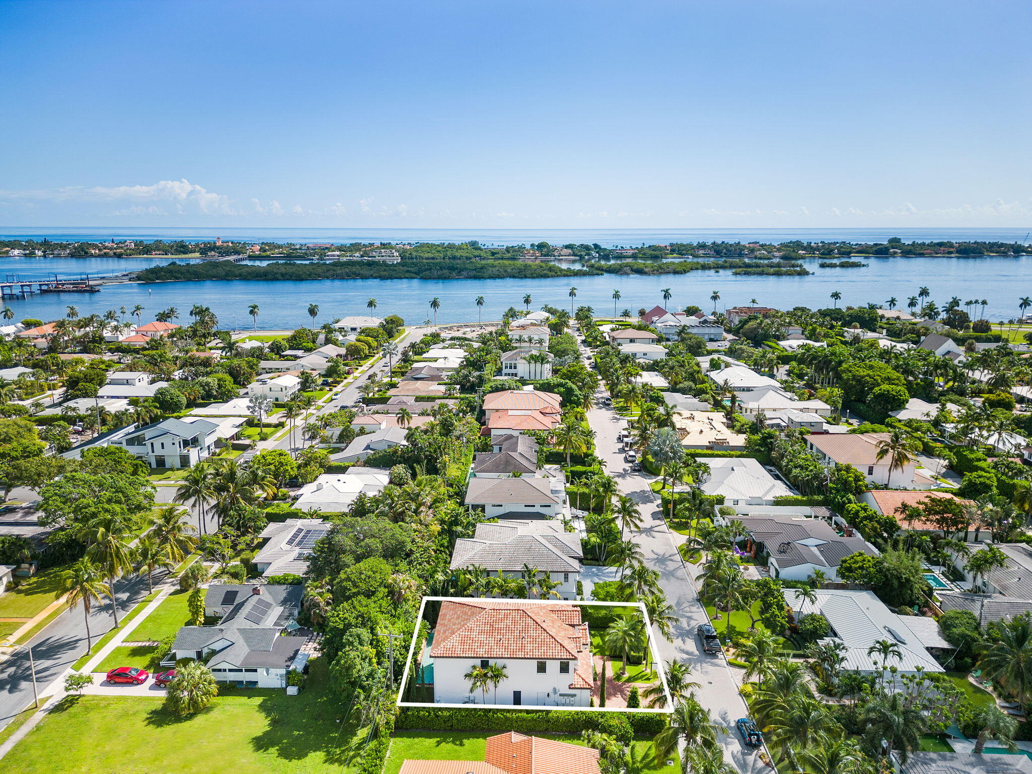 249 Edmor Road West Palm Beach, FL 33405 - Photo 43 of 49 an aerial view of a city with lots of residential buildings
