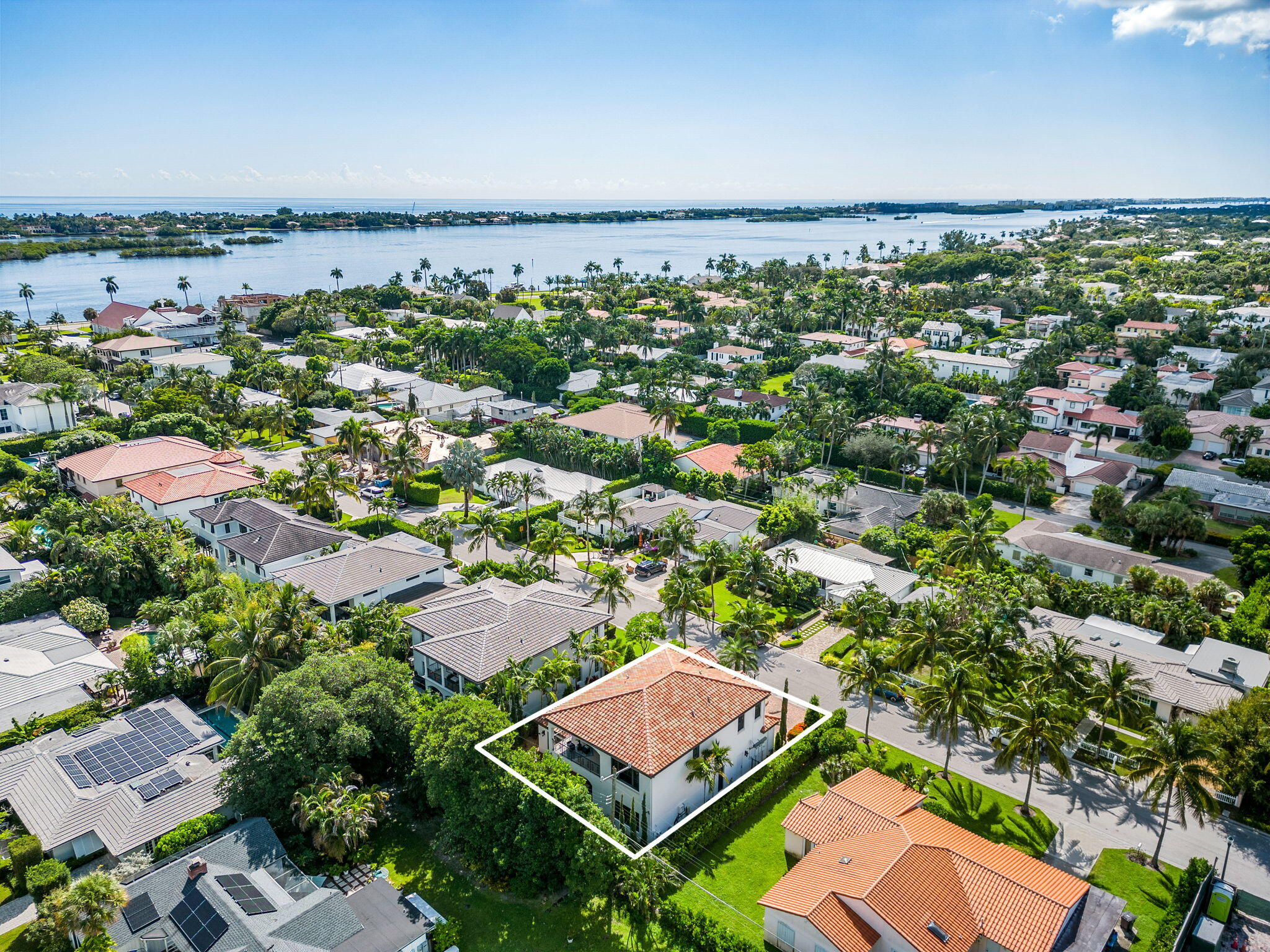 249 Edmor Road West Palm Beach, FL 33405 - Photo 47 of 49 an aerial view of a city with lots of residential buildings